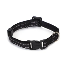 Nobleza obojok s reflexným pásikom 1 x 20-30 cm čierny